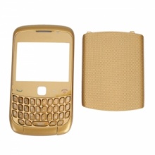 Replacement Plastic Housing for Blackberry Curve 3G 9300 Gold. Christmas Shopping, 4% off plus free Christmas Stocking and Christmas Hat!