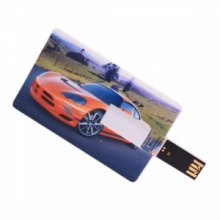 2GB Racing Car Credit Card USB Flash Drive. Christmas Shopping, 4% off plus free Christmas Stocking and Christmas Hat!