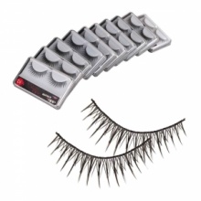 10 Pairs Soft Cross False Eyelash with Glue. Christmas Shopping, 4% off plus free Christmas Stocking and Christmas Hat!