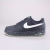 Classic AF1 with a twist. Features a speckled outsole and a sole that glows in the dark. Happy HALLOWEEN