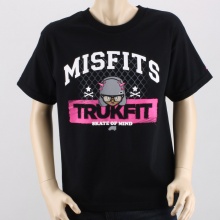 If your youth has Trukfit " Skate of Mind,"  let them join the team of Misfits with this fashionable t-shirt. Features a ribbed crew neck, printed inside neck label & large front screen-print graphic. 100% Cotton. Machine Wash.